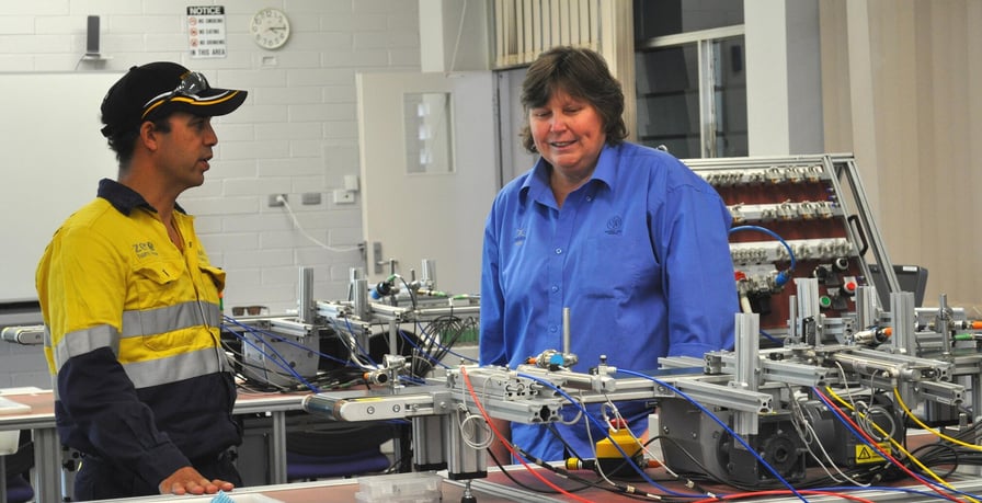 Skills-lab-talking -with-equipment-Mt-Isa